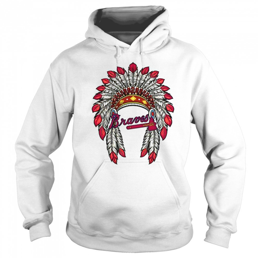 Atlanta Braves Native American Logo T-Shirt Sweatshirt