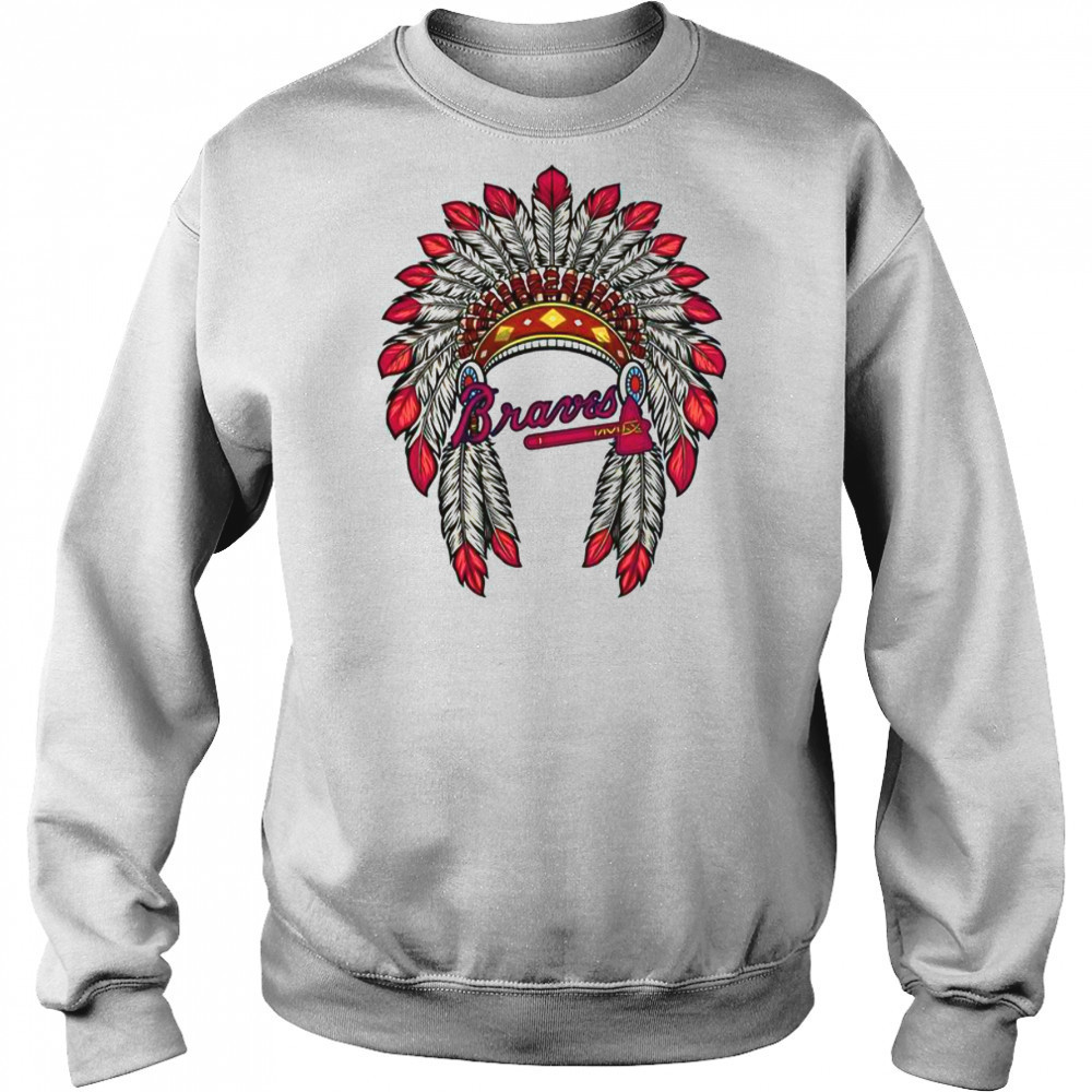 Atlanta Braves Native American Logo T-Shirt Hoodie