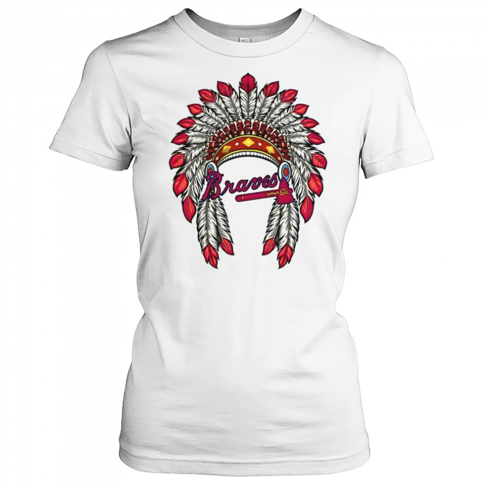 Atlanta Braves Native American Logo T-Shirt Women's T-shirt