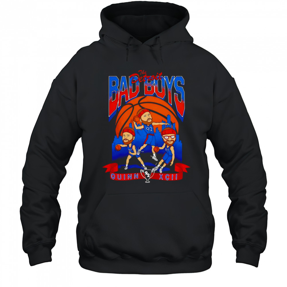 Bad boys Detroit’s Finest basketball shirt Hoodie