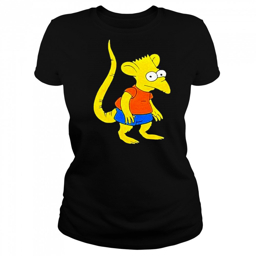 Bart Simpson Dear Rat Boy Shirt Women's T-shirt