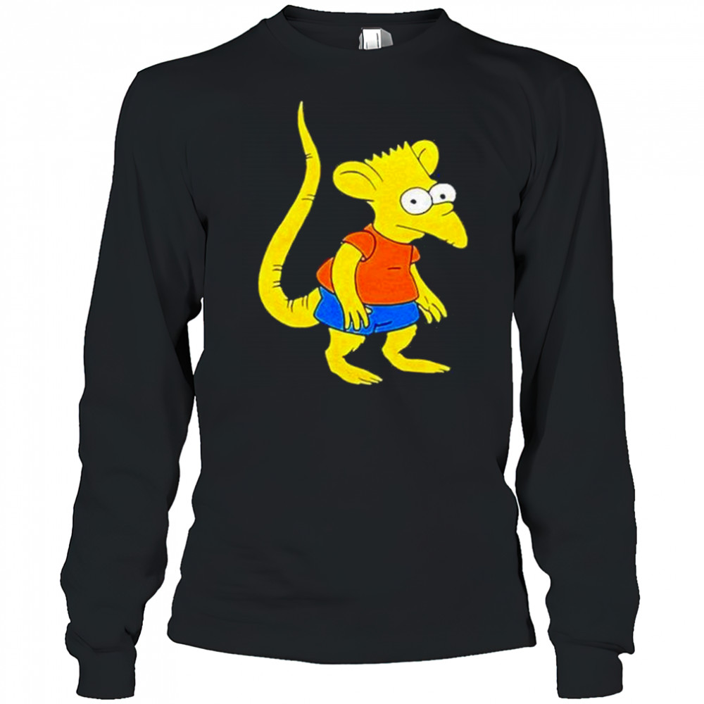 Bart Simpson Dear Rat Boy Shirt Long Sleeved