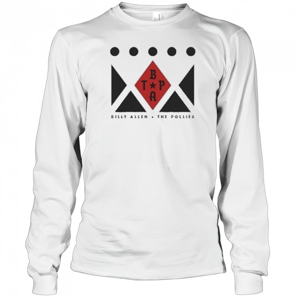 Billy Allen And The Pollies Crown T-shirt Long Sleeved