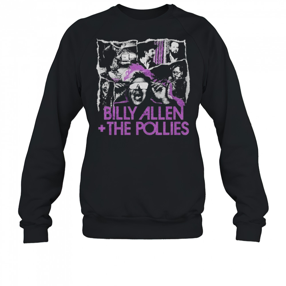 Billy Allen And The Pollies Faces T-shirt Sweatshirt