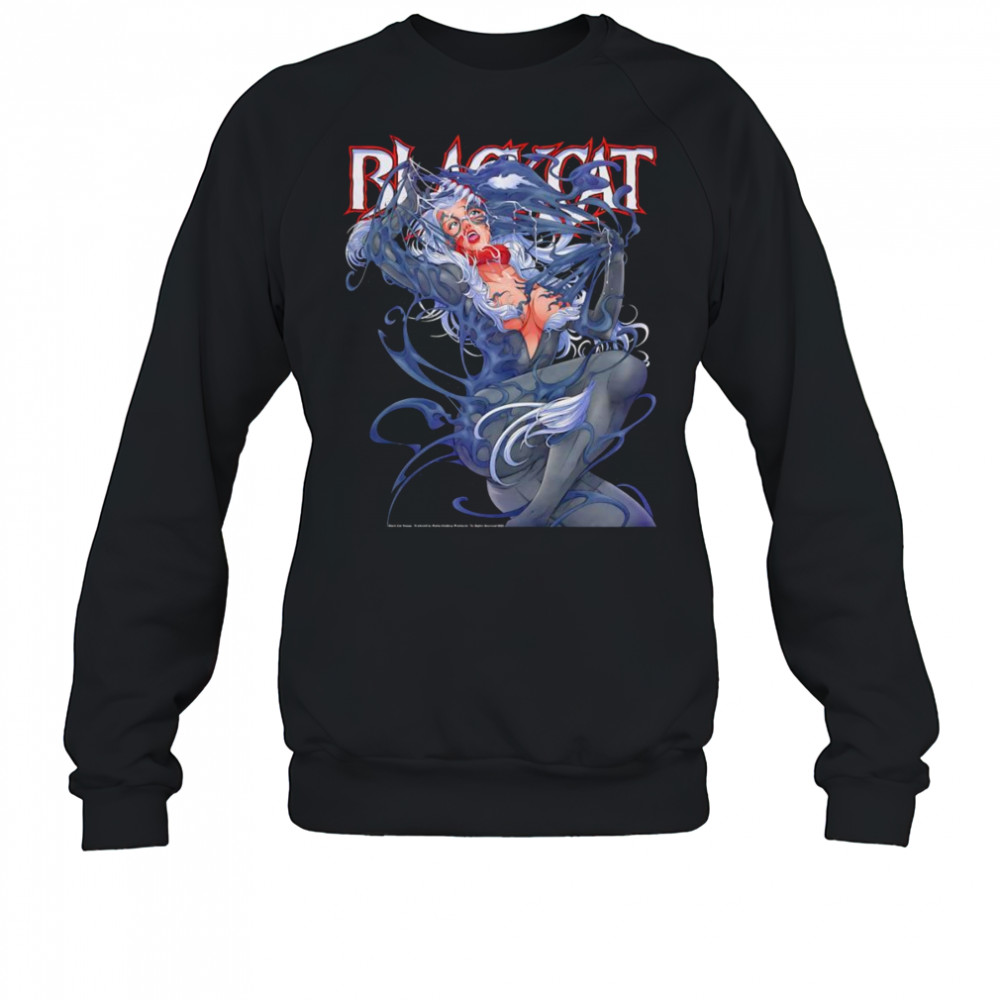 Black Cat Venom shirt Sweatshirt