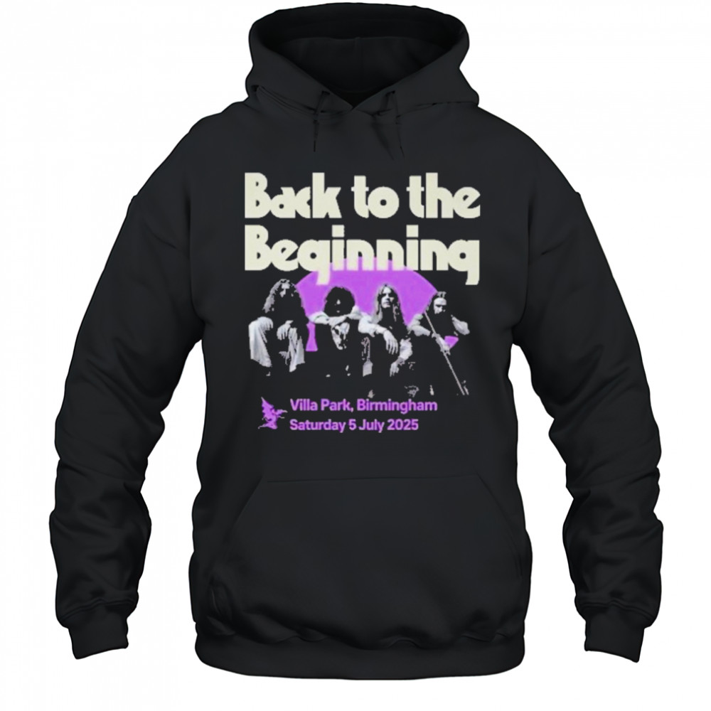 Black Sabbath Back To The Beginning Unisex T-Shirt Hoodie