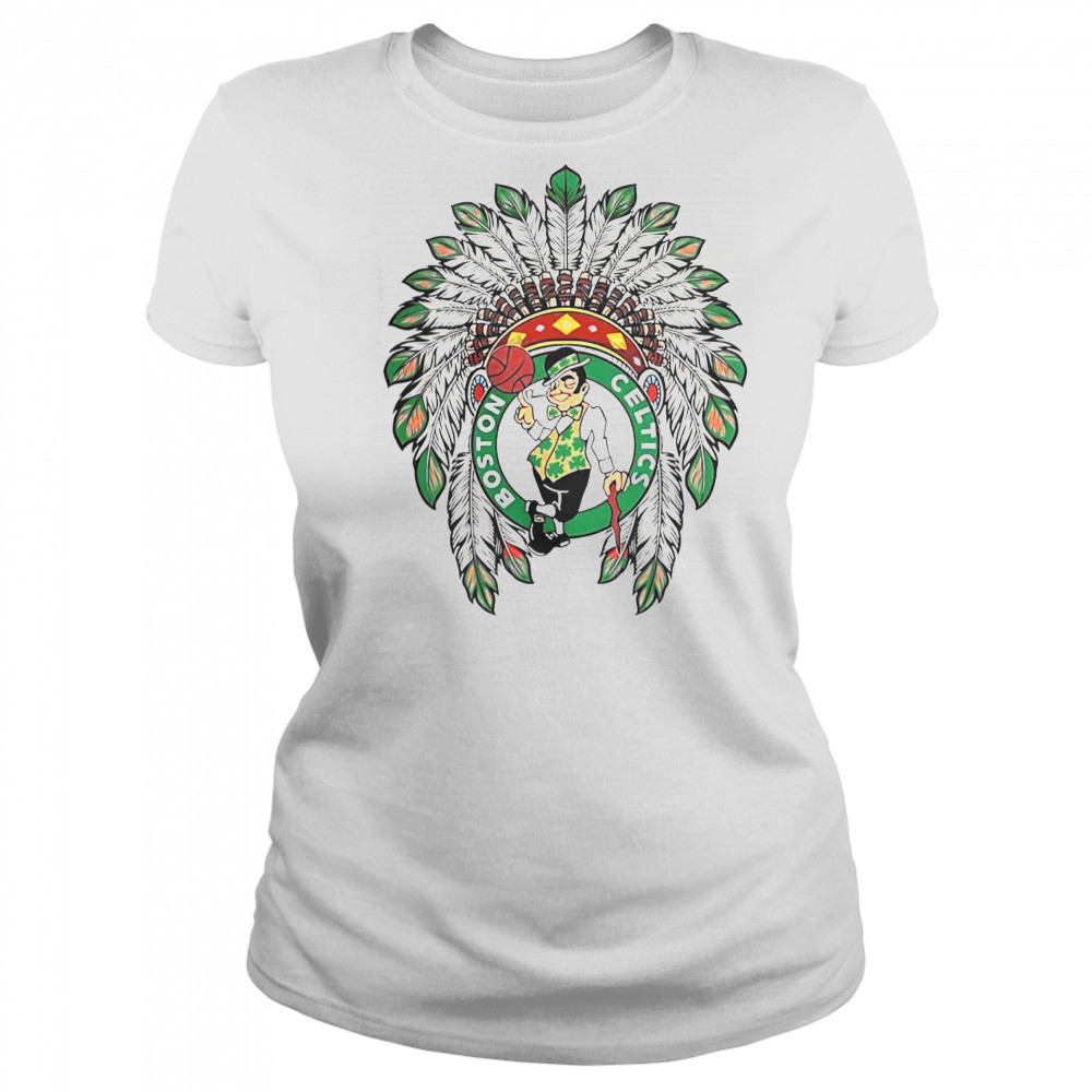 Boston Celtics Native American Logo T-Shirt Women's T-shirt