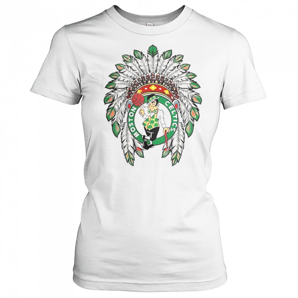 Boston Celtics Native American Logo T-Shirt Women's T-shirt