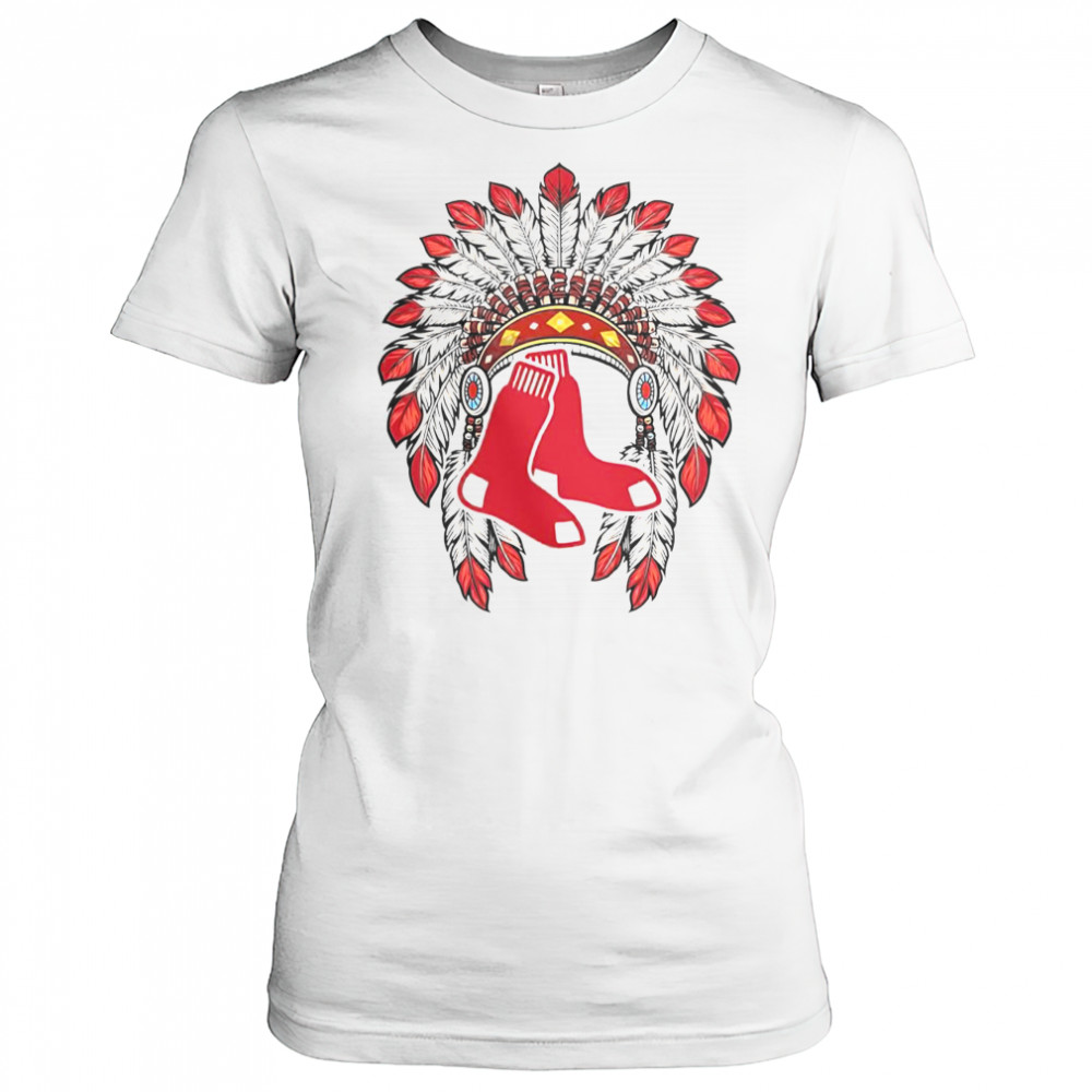 Boston Red Sox Native American Logo T-Shirt Women's T-shirt