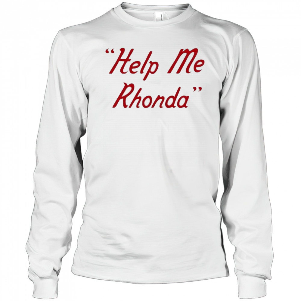 Brian Wilson Help Me Rhonda T-shirt Long Sleeved