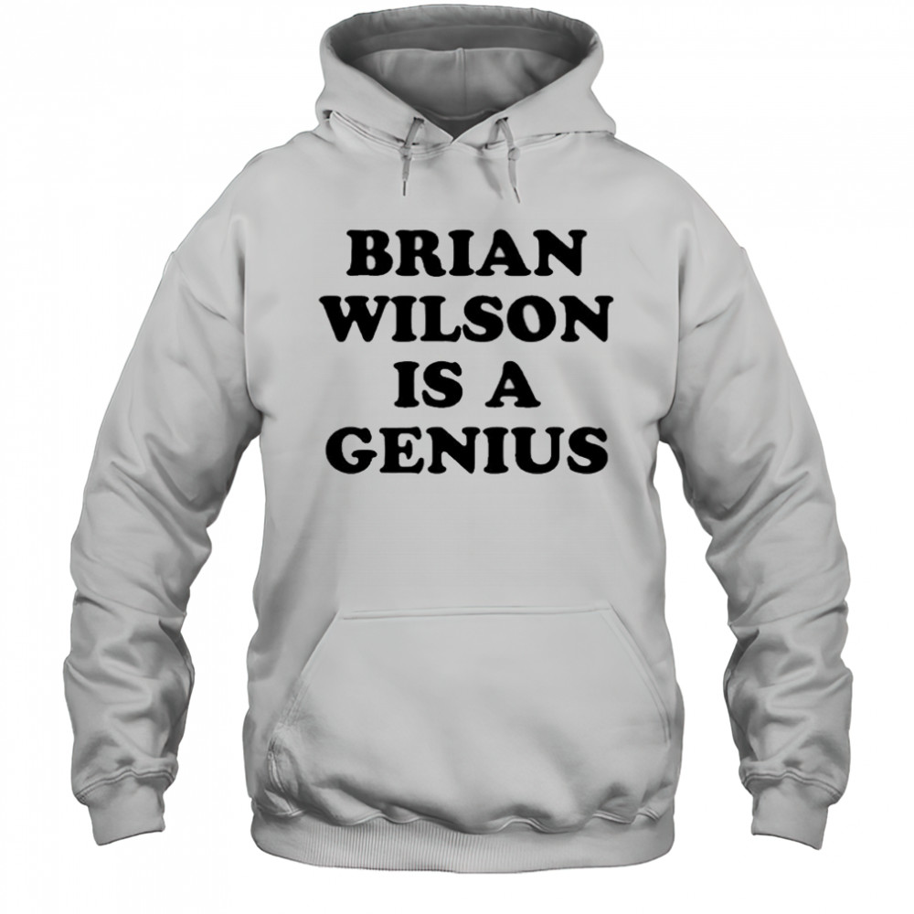 Brian Wilson Is A Genius T-shirt Hoodie