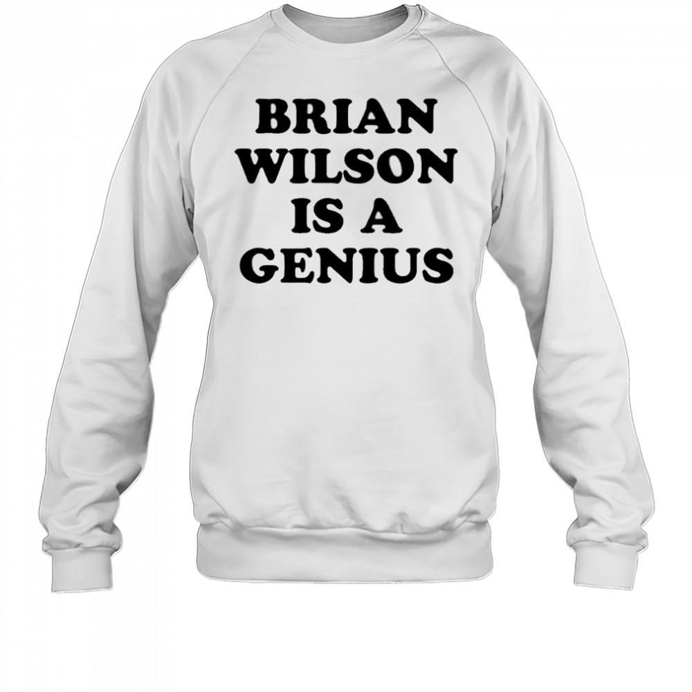 Brian Wilson Is A Genius T-shirt Sweatshirt