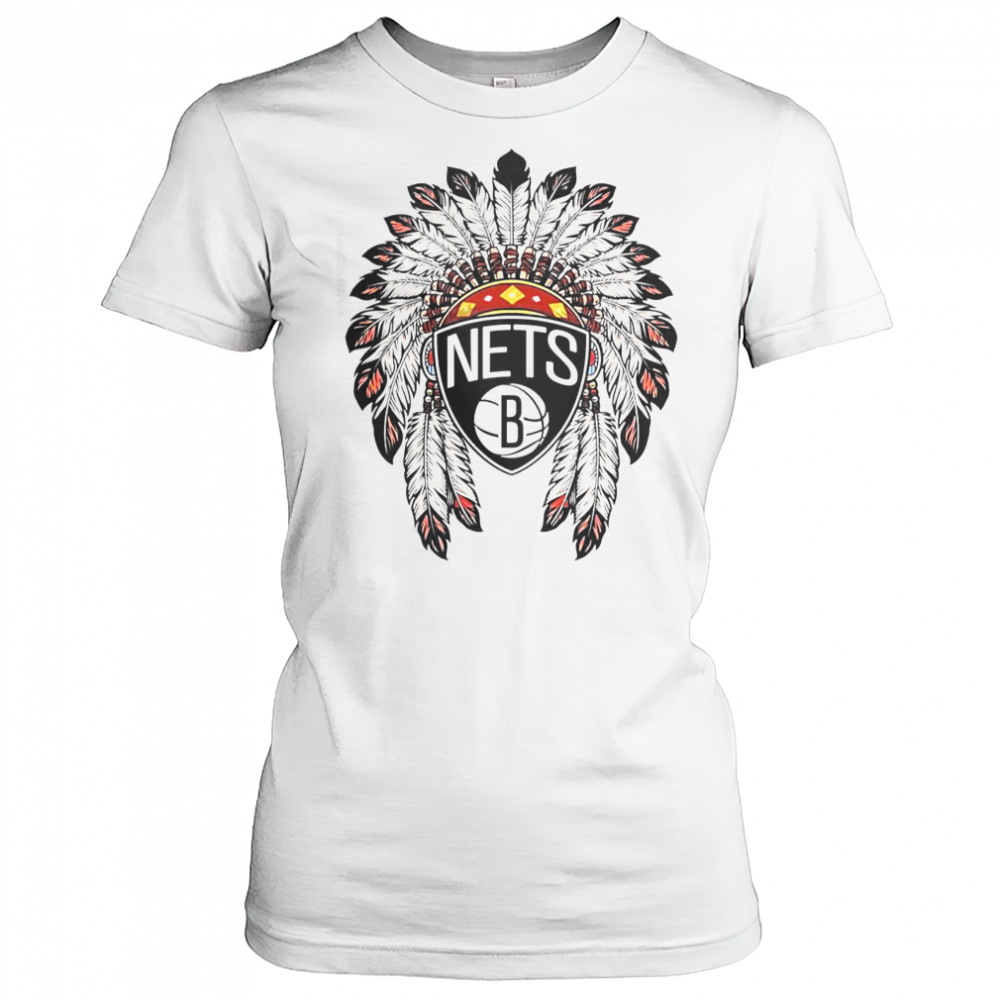Brooklyn Nets Native American Logo T-Shirt Women's T-shirt