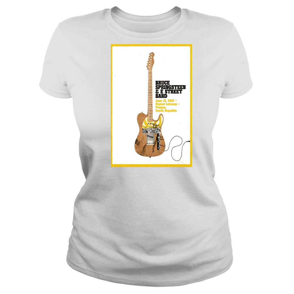 Bruce Springsteen Prague, Czech Republic June 15 2025 Poster shirt Women's T-shirt