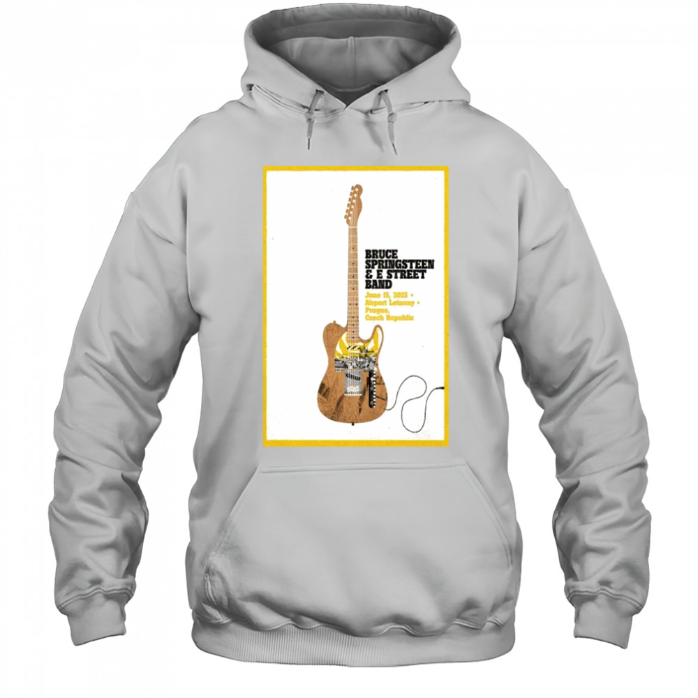 Bruce Springsteen Prague, Czech Republic June 15 2025 Poster shirt Hoodie