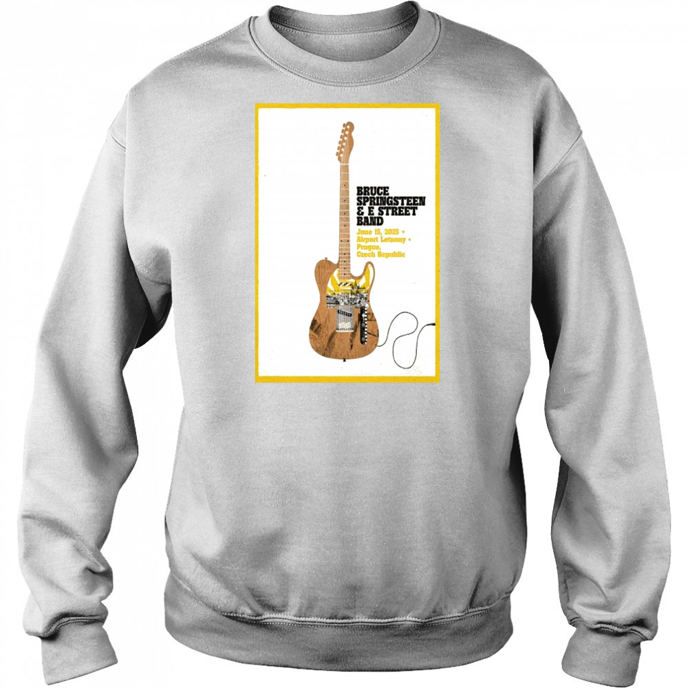 Bruce Springsteen Prague, Czech Republic June 15 2025 Poster shirt Hoodie