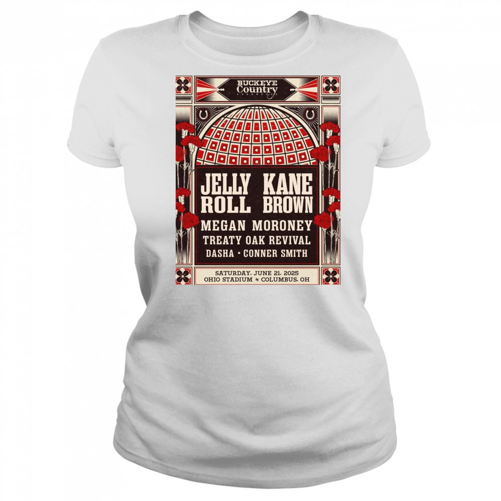 Buckeye Country Superfest June 21 2025 Ohio Stadium in Columbus OH Shirt Women's T-shirt
