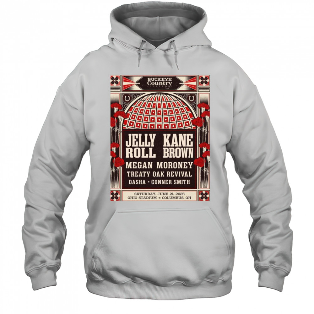 Buckeye Country Superfest June 21 2025 Ohio Stadium in Columbus OH Shirt Hoodie