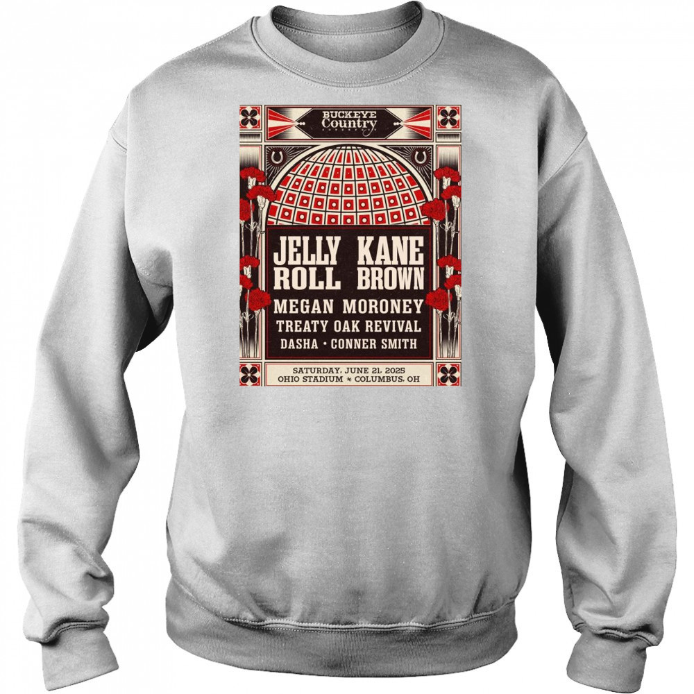 Buckeye Country Superfest June 21 2025 Ohio Stadium in Columbus OH Shirt Hoodie