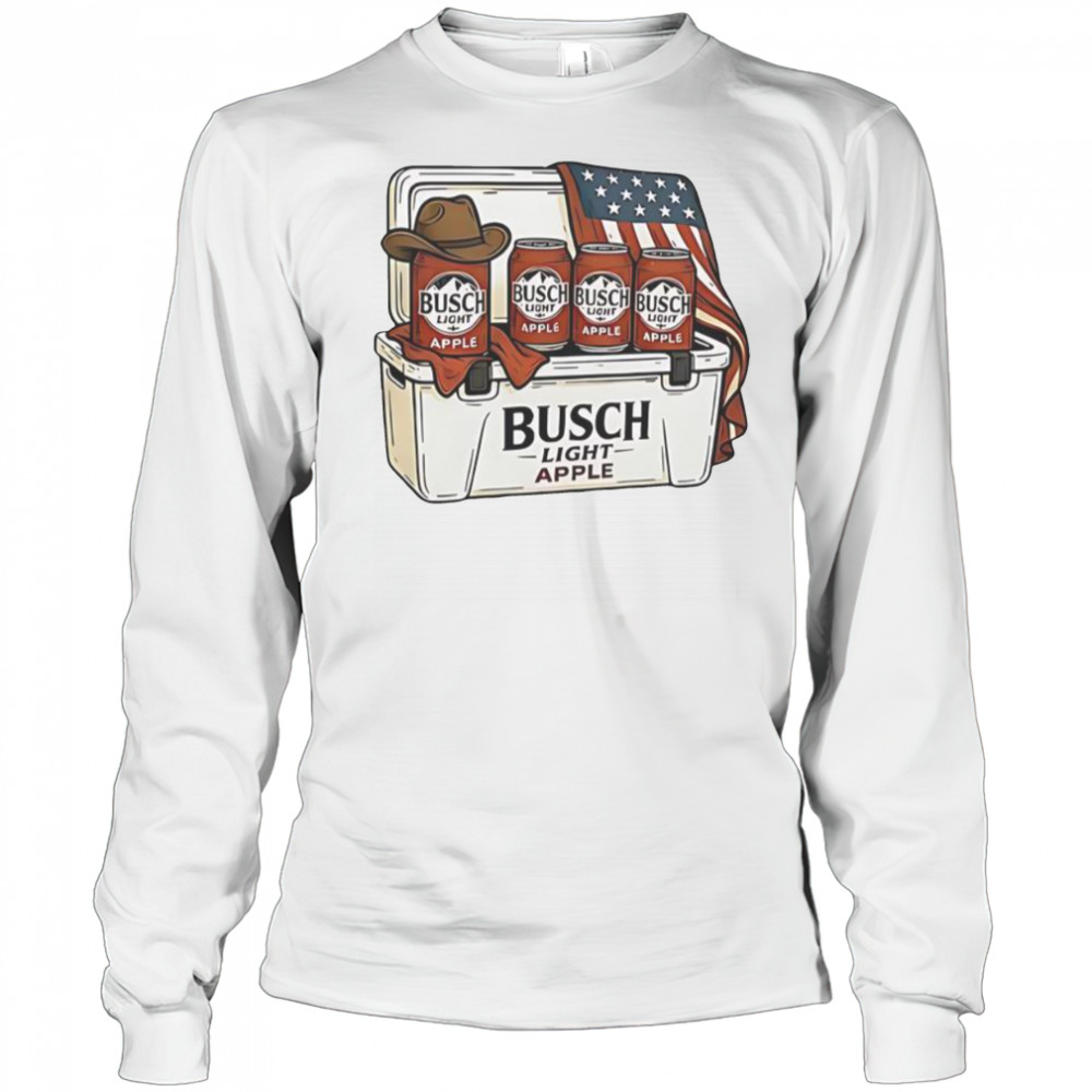 Busch Light Apple T-Shirt Long Sleeved