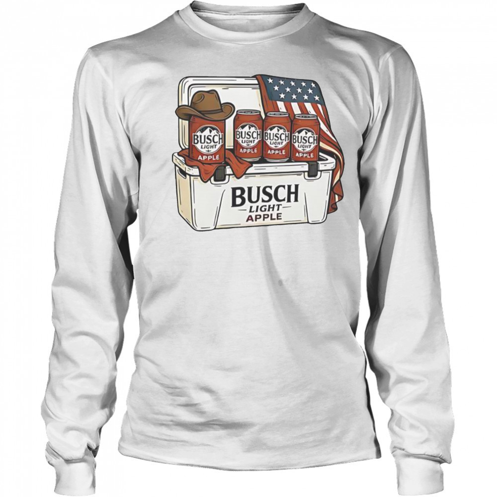 Busch Light Apple T-Shirt Long Sleeved