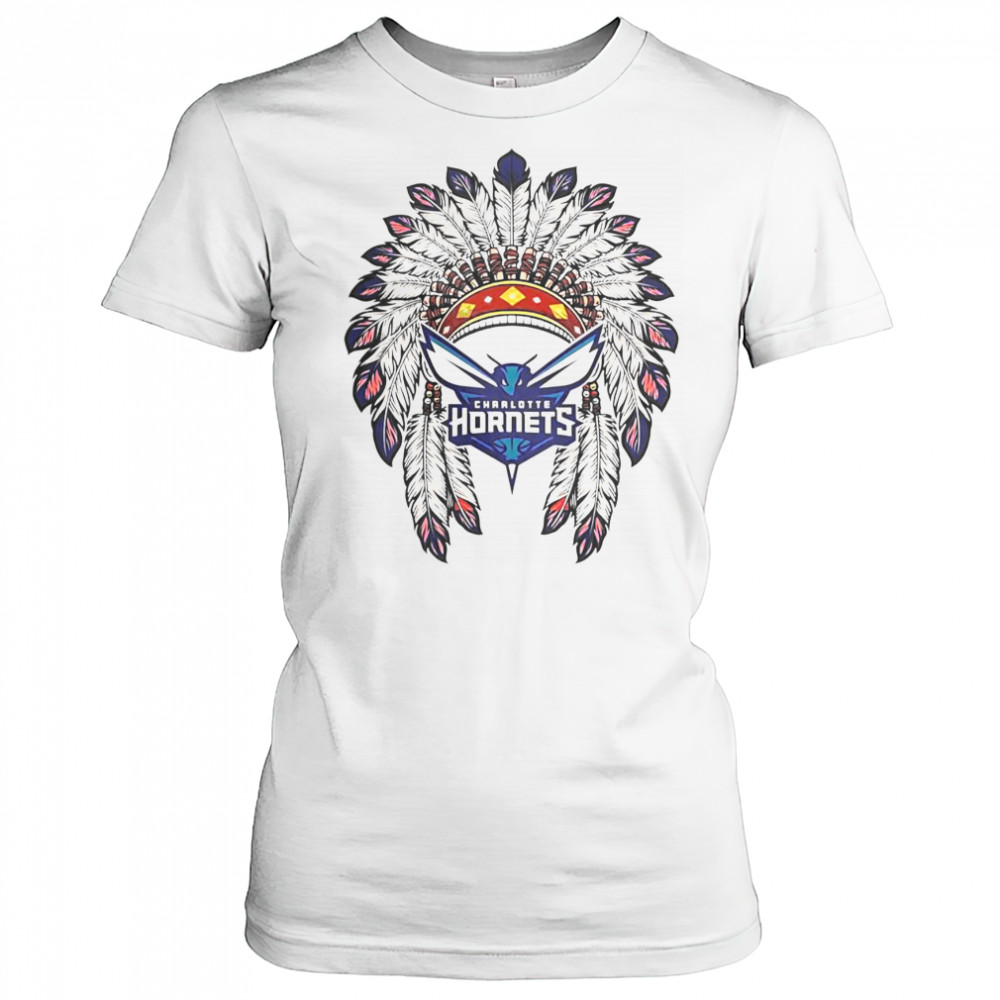 Charlotte Hornets Native American Logo T-Shirt Women's T-shirt