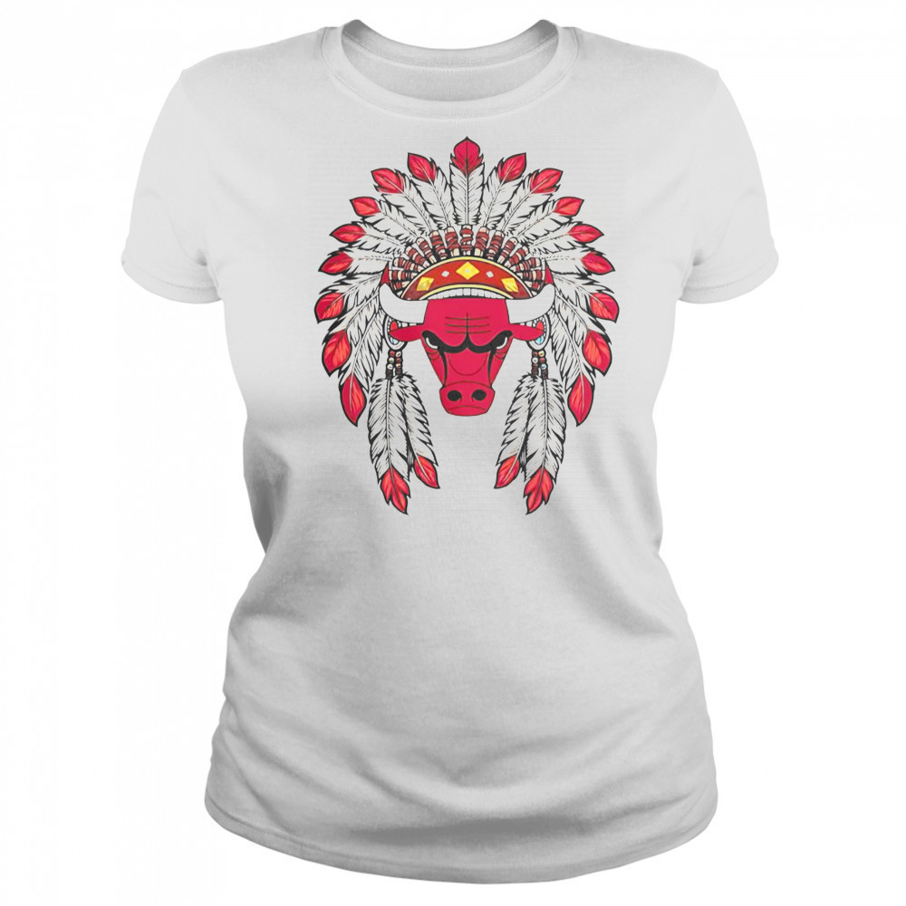Chicago Bulls Native American Logo T-Shirt Women's T-shirt