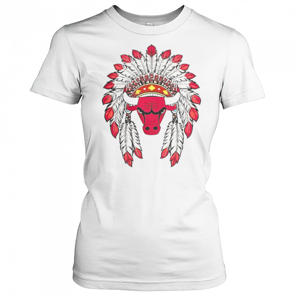 Chicago Bulls Native American Logo T-Shirt Women's T-shirt