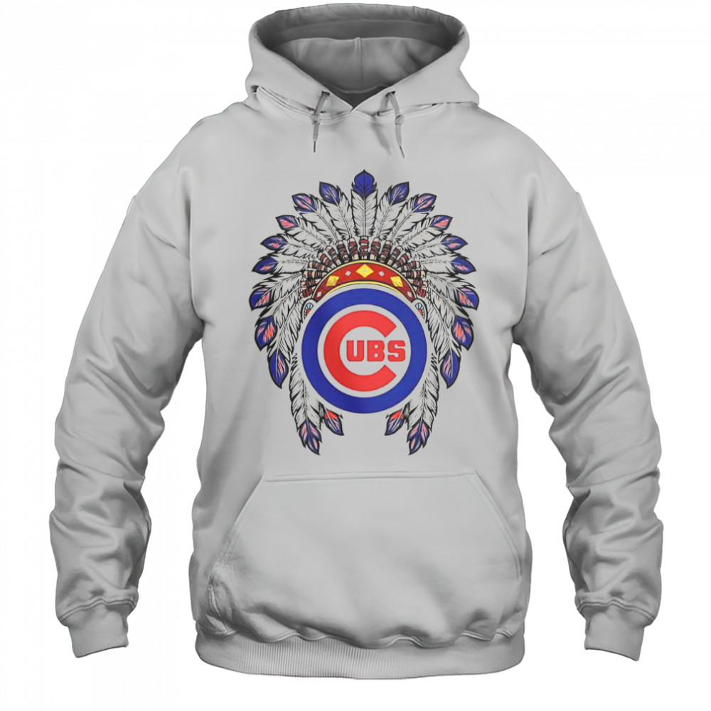 Chicago Cubs Native American Logo T-Shirt Hoodie