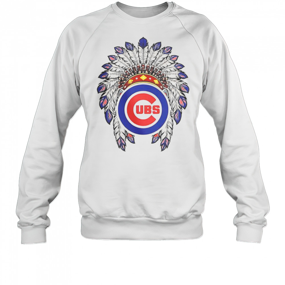 Chicago Cubs Native American Logo T-Shirt Sweatshirt