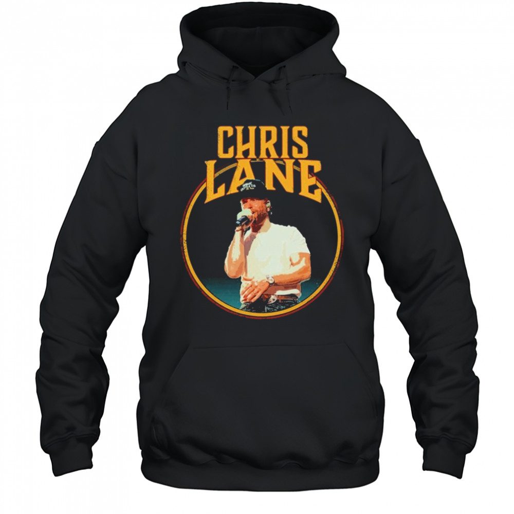 Chris Lane Boots Tour Circle Photo T-shirt Hoodie
