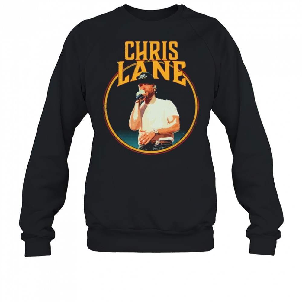 Chris Lane Boots Tour Circle Photo T-shirt Sweatshirt