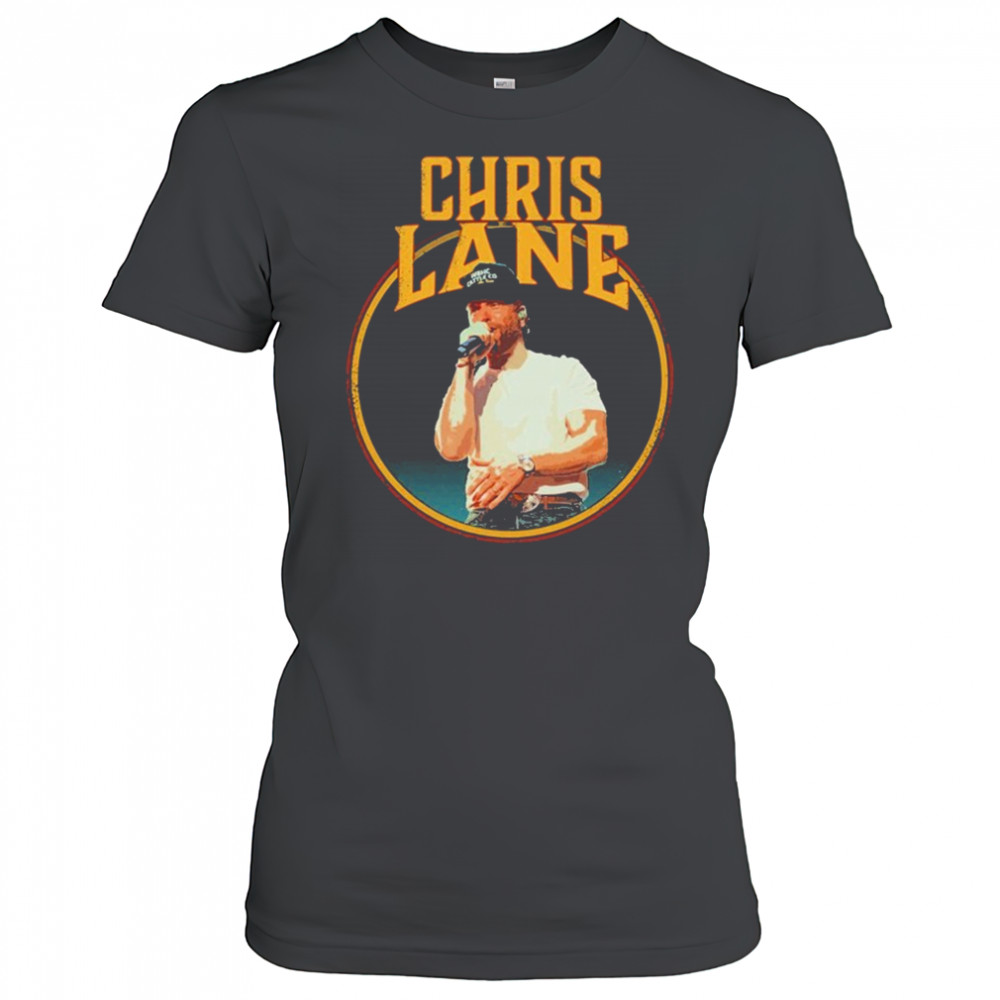 Chris Lane Boots Tour Circle Photo T-shirt Women's T-shirt
