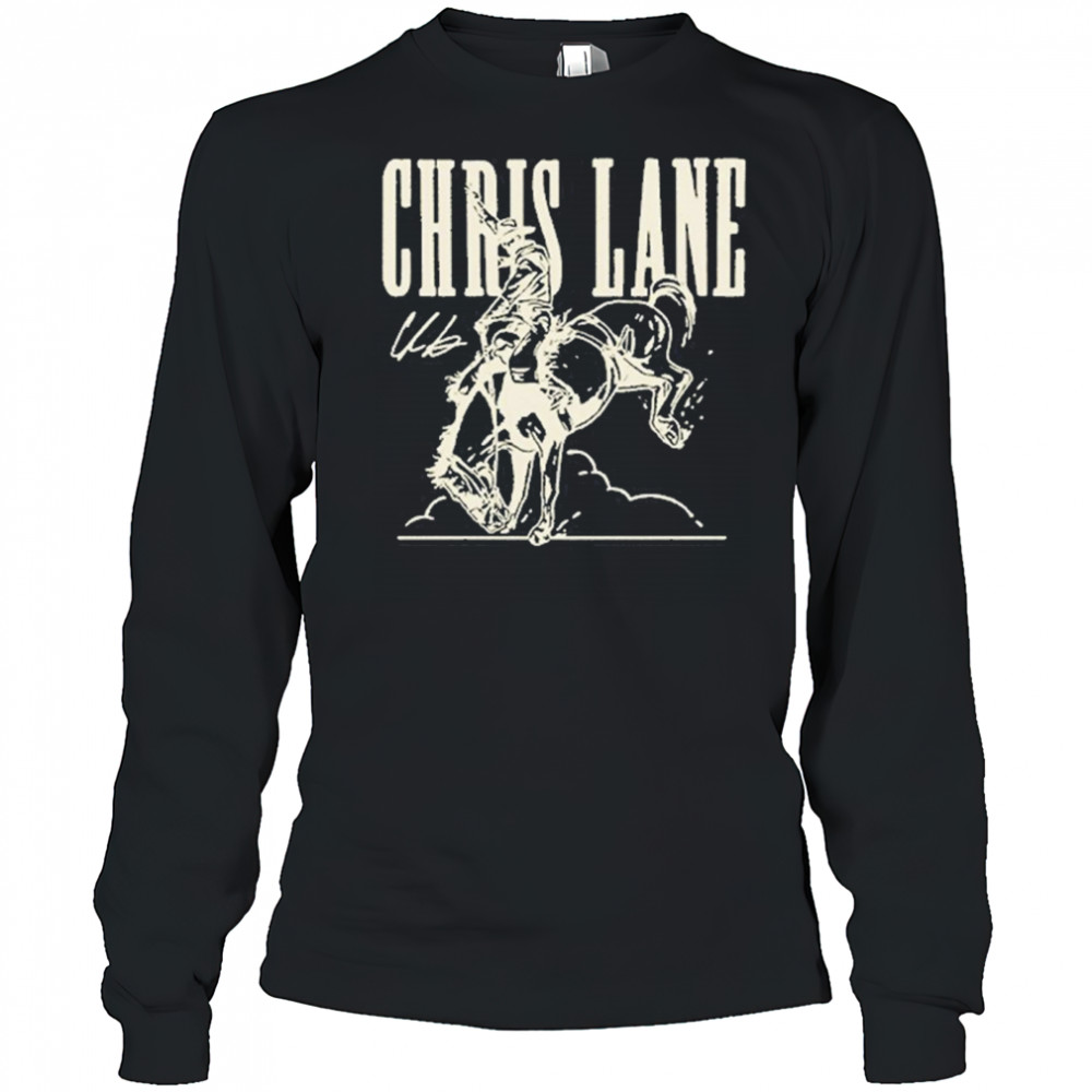 Chris Lane Cowboy T-Shirt Long Sleeved