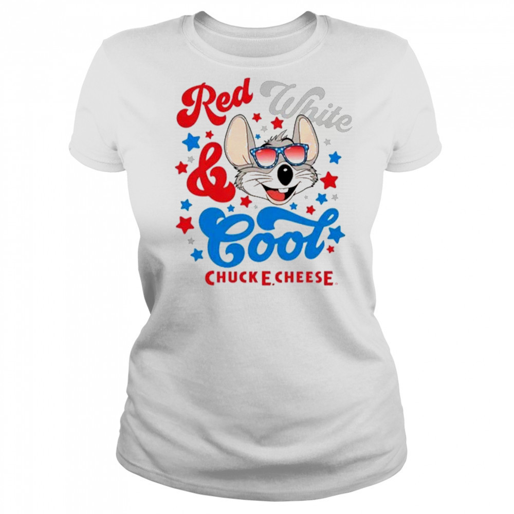 Chuck E Cheese Red White And Cool T-Shirt Women's T-shirt