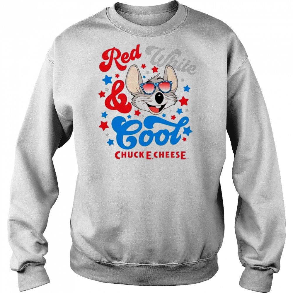 Chuck E Cheese Red White And Cool T-Shirt Hoodie