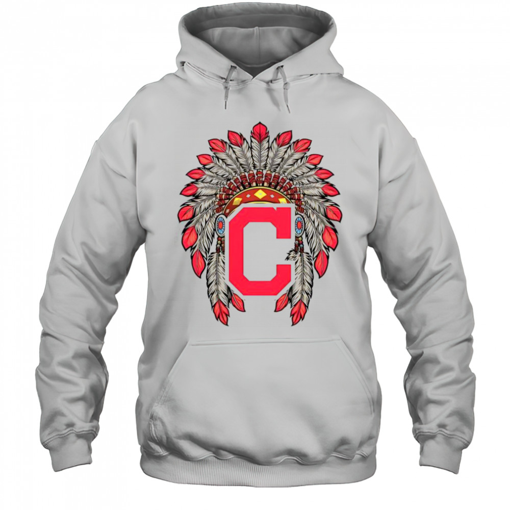 Cleveland Guardians Native American Logo T-Shirt Hoodie