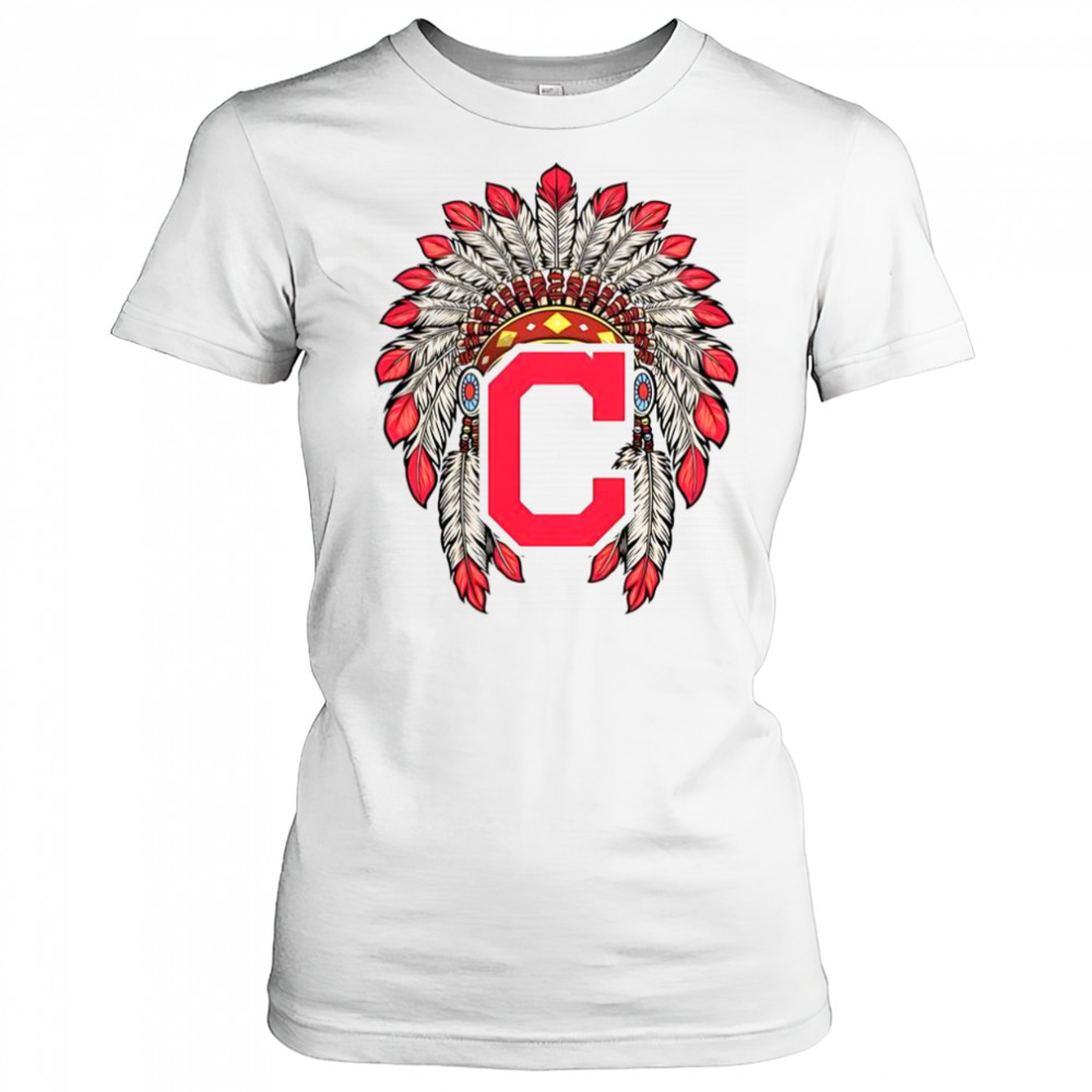 Cleveland Guardians Native American Logo T-Shirt Women's T-shirt