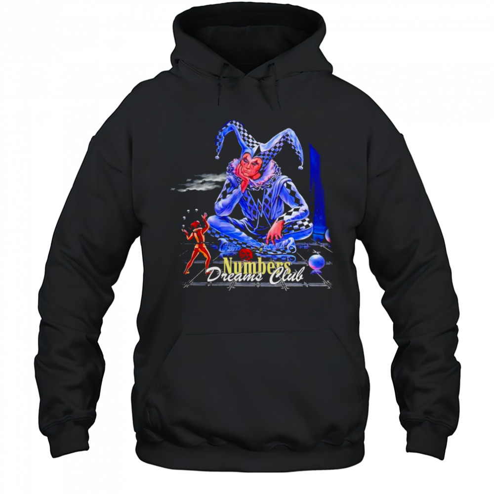 Clown numbers dreams club shirt Hoodie