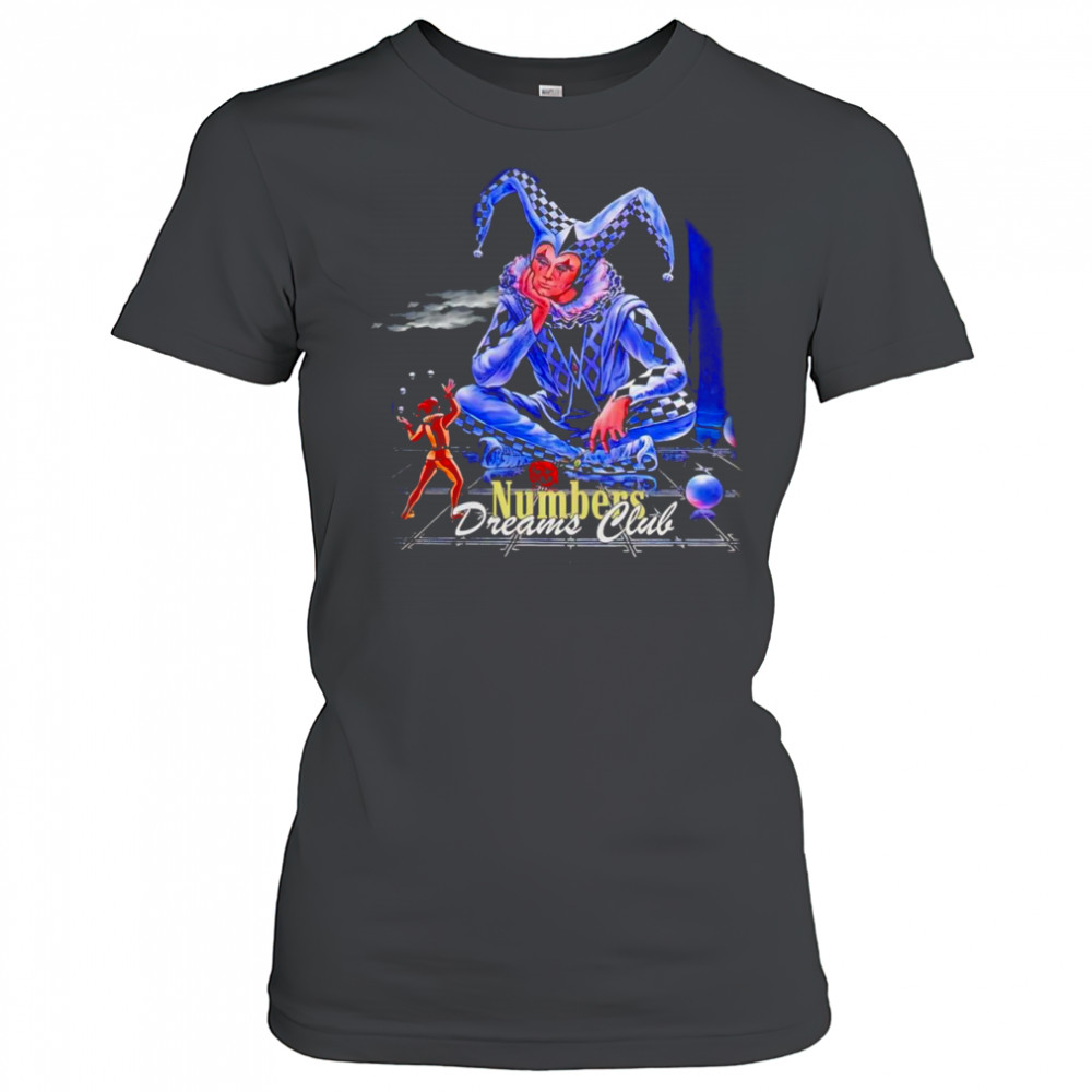 Clown numbers dreams club shirt Women's T-shirt