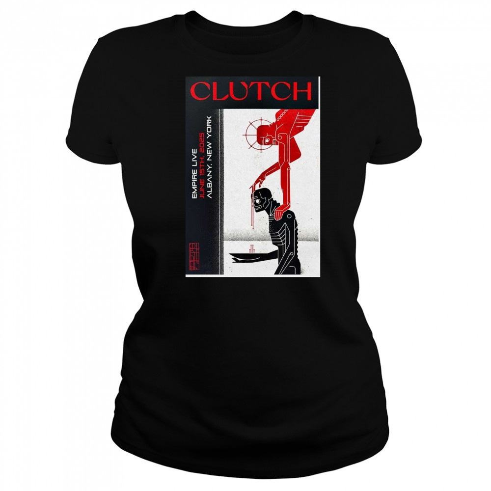 Clutch In Albany NY On June 15 2025 Poster T-Shirt Women's T-shirt