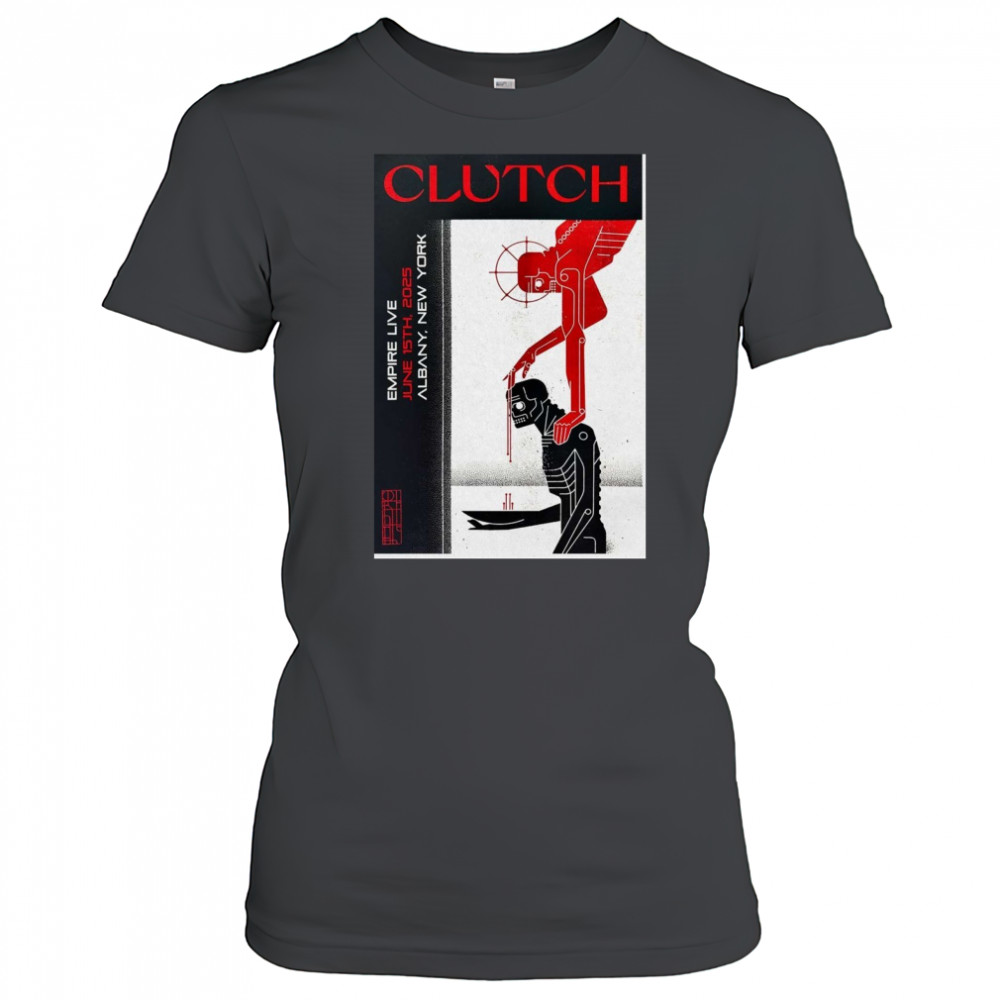 Clutch In Albany NY On June 15 2025 Poster T-Shirt Women's T-shirt