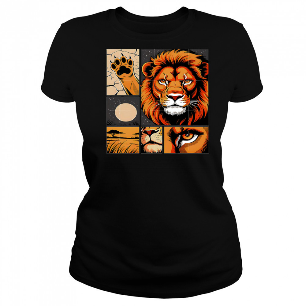 Comic Strips Art Lion shirt Women's T-shirt