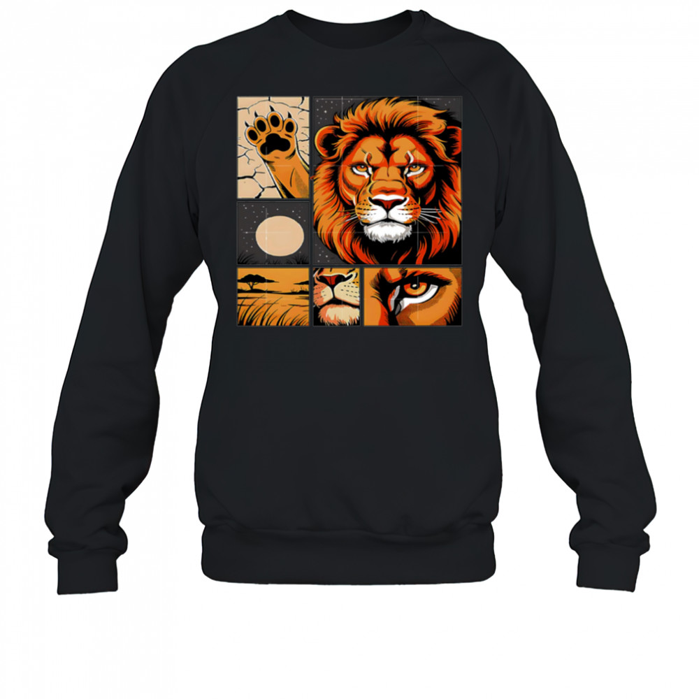 Comic Strips Art Lion shirt Sweatshirt