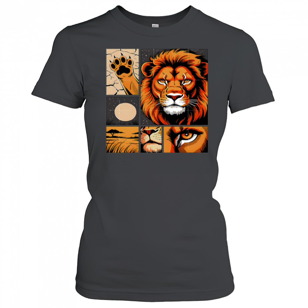 Comic Strips Art Lion shirt Women's T-shirt