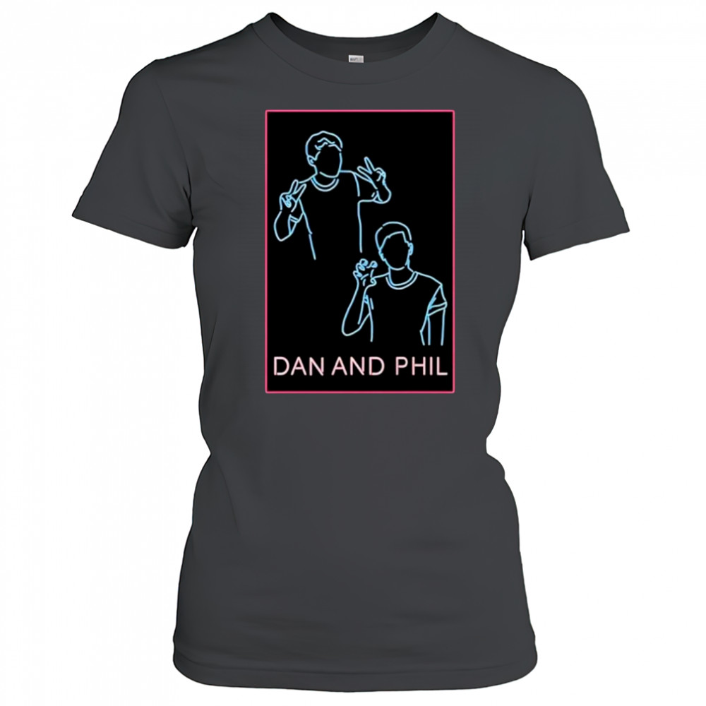 Dan and phil neon shirt Women's T-shirt
