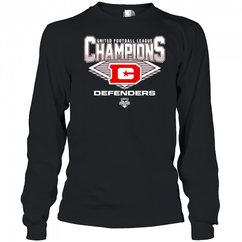 DC Defenders 2025 UFL Champions Diamond shirt Long Sleeved