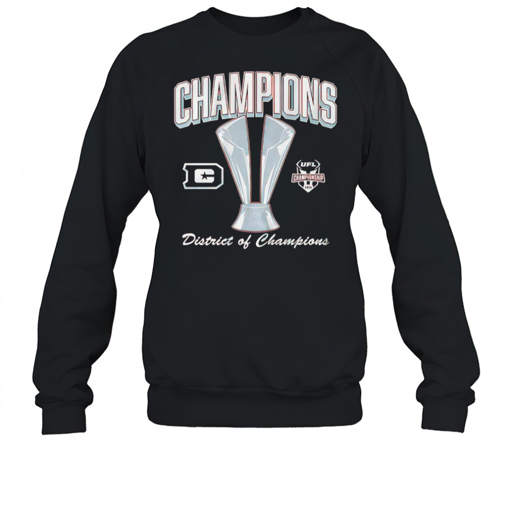 DC Defenders 2025 UFL Champions trophy shirt Sweatshirt