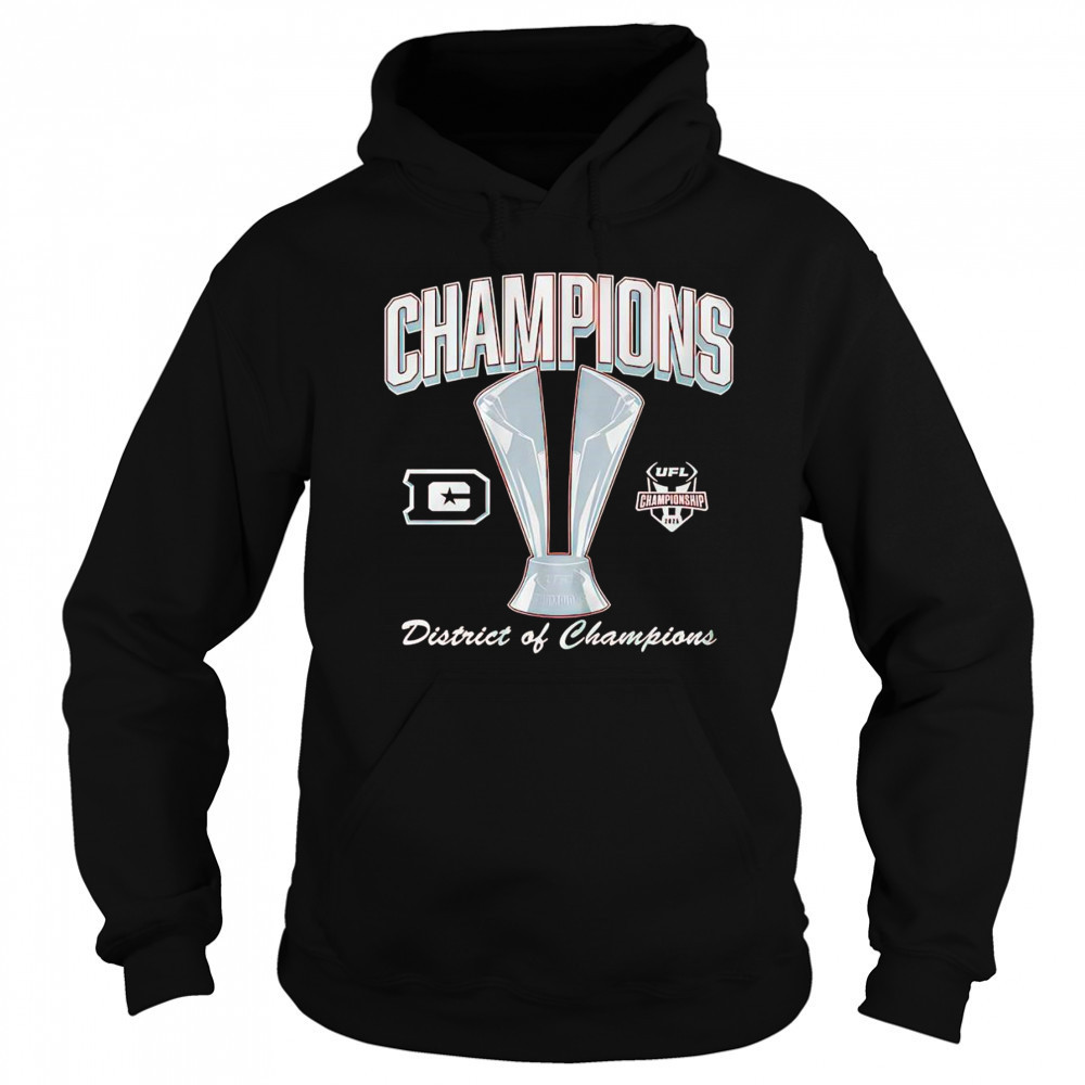 DC Defenders 2025 UFL Champions trophy shirt Sweatshirt