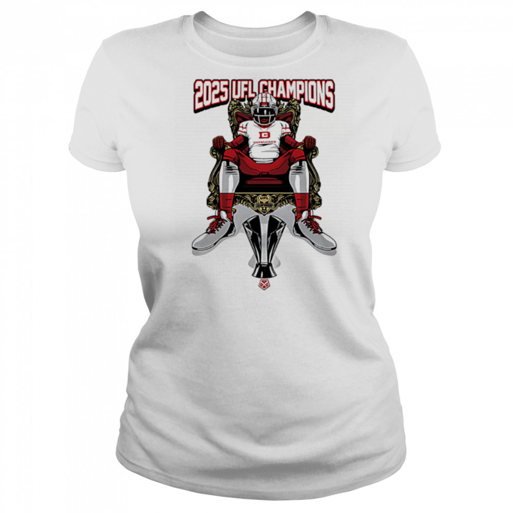 DC Defenders UFL Championship King shirt Women's T-shirt